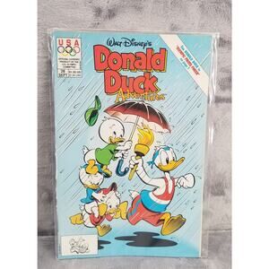 Comic Book Donald Duck Adventures Olympic Photo Finish